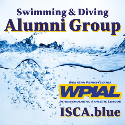 WPIAL Swimming and Diving Alumni Group logo