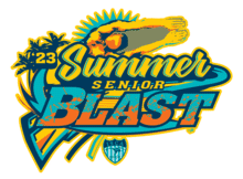 ISCA Summer Senior Blast meet logo for 2023