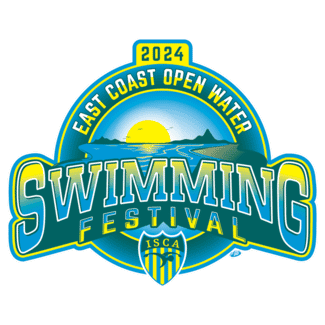 ISCA East Coast Open Water Swimming Festival logo for 2024